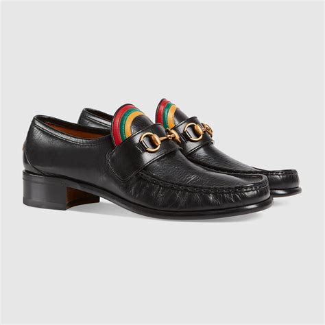 rainbow gucci loafers|Gucci wedge loafers.